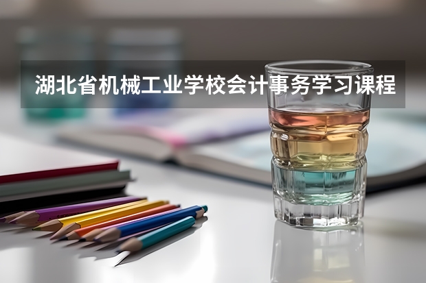 湖北省机械工业学校会计事务学习课程以及专业能力有哪些