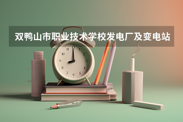 双鸭山市职业技术学校发电厂及变电站运行与维护学习课程以及专业能力有哪些