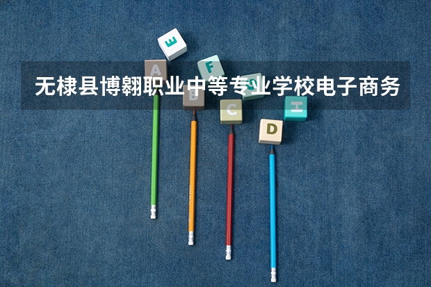 无棣县博翱职业中等专业学校电子商务学习课程以及专业能力有哪些