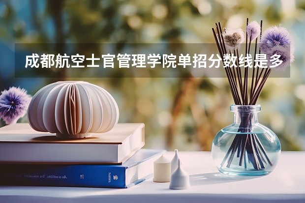 成都航空士官管理学院单招分数线是多少