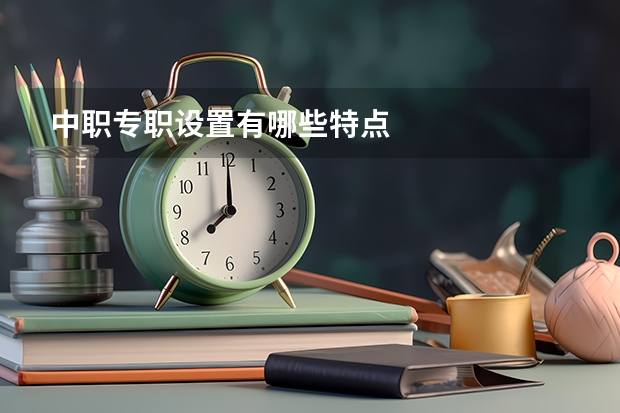 中职专职设置有哪些特点