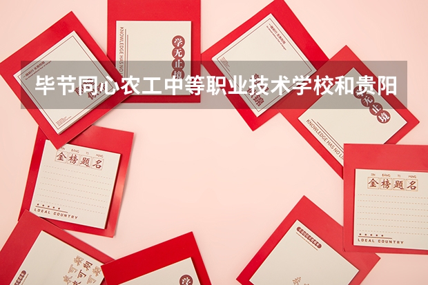 毕节同心农工中等职业技术学校和贵阳市长城职业学校 综合对比哪个好