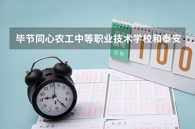 毕节同心农工中等职业技术学校和泰安市文化产业中等专业学校 综合对比哪个好
