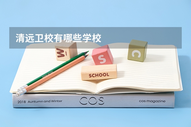 清远卫校有哪些学校