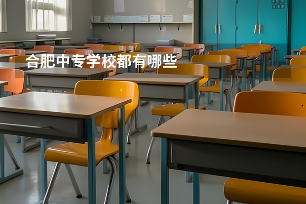 合肥中专学校都有哪些