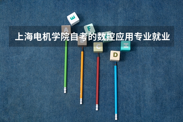 上海电机学院自考的数控应用专业就业如何？