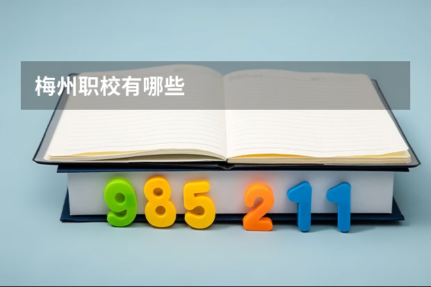 梅州职校有哪些