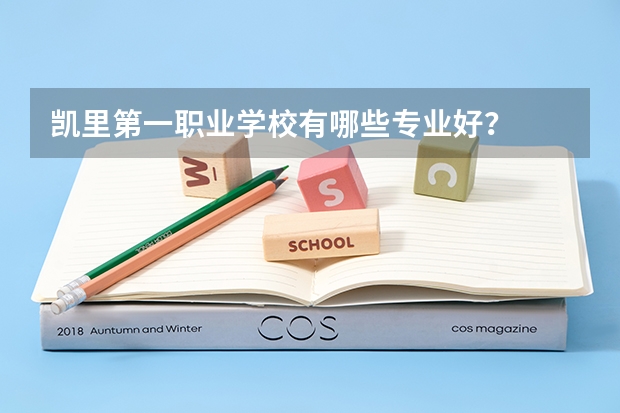 凯里第一职业学校有哪些专业好?