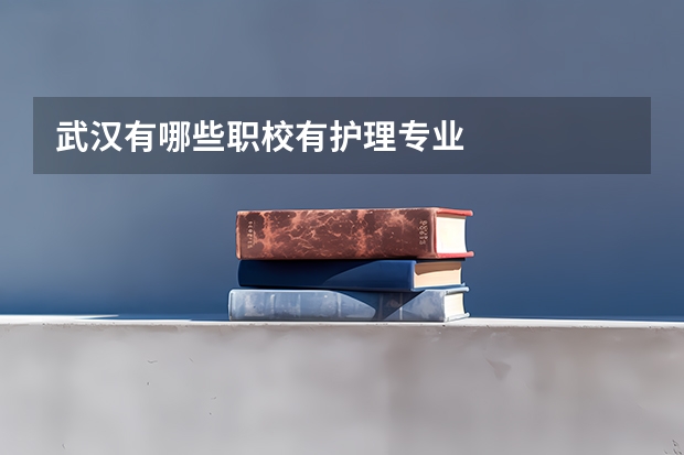 武汉有哪些职校有护理专业