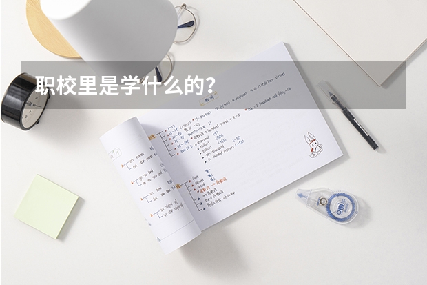 职校里是学什么的？