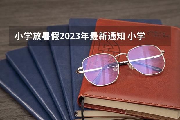小学放暑假2023年最新通知 小学2023年暑假什么时候放假呢