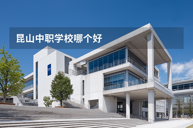 昆山中职学校哪个好