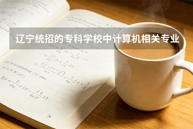 辽宁统招的专科学校中计算机相关专业好的是哪些学校