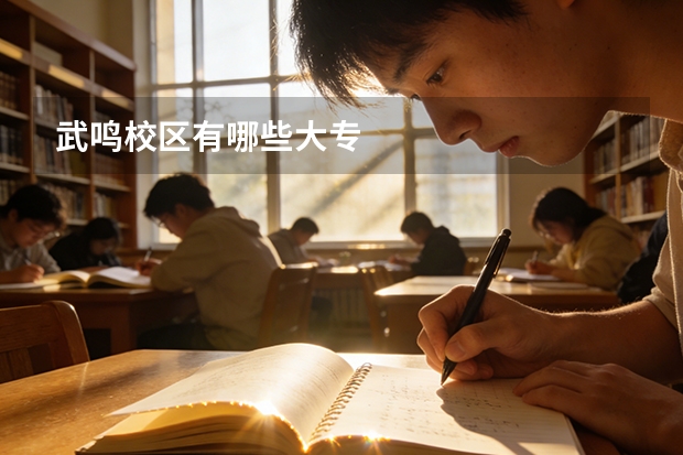 武鸣校区有哪些大专