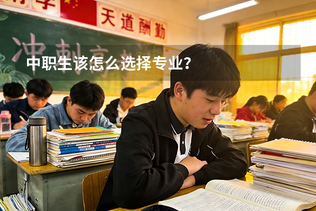 中职生该怎么选择专业？