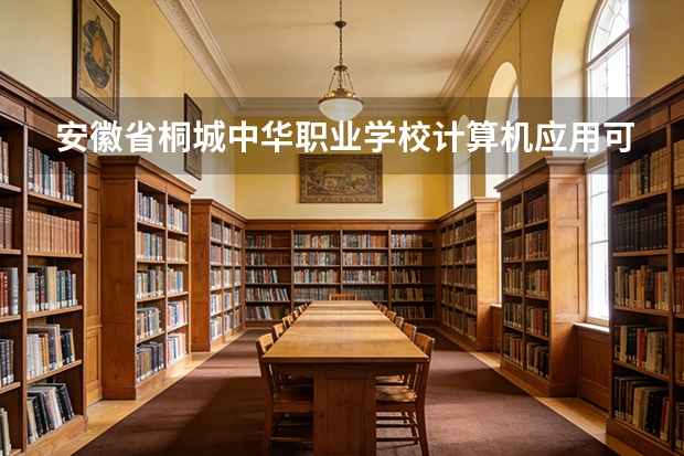 安徽省桐城中华职业学校计算机应用可以考哪些证书？
