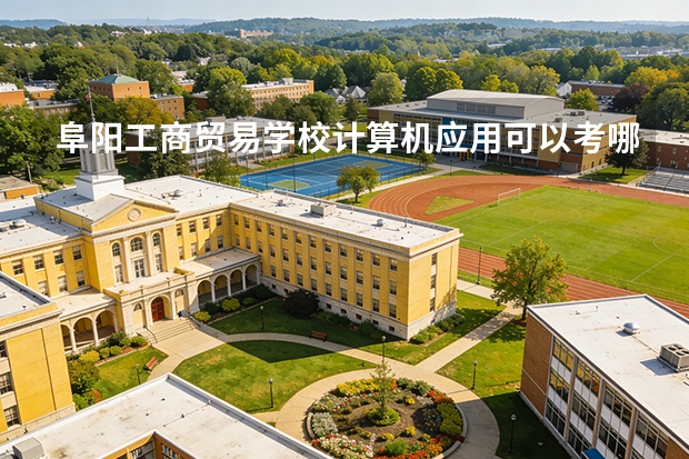 阜阳工商贸易学校计算机应用可以考哪些证书？