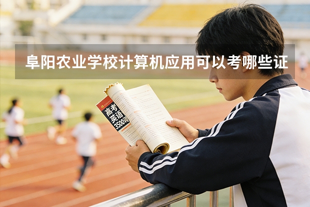 阜阳农业学校计算机应用可以考哪些证书？
