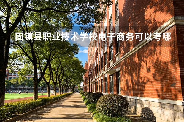 固镇县职业技术学校电子商务可以考哪些证书？