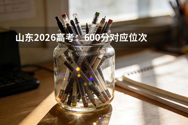山东2026高考：600分对应位次30192名，各分数段位次速查表
