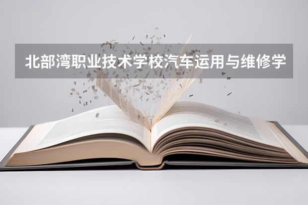 北部湾职业技术学校汽车运用与维修学习课程以及专业能力有哪些